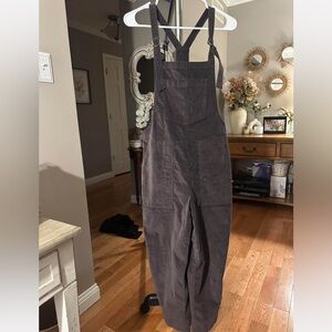 Aerie Corduroy Overalls